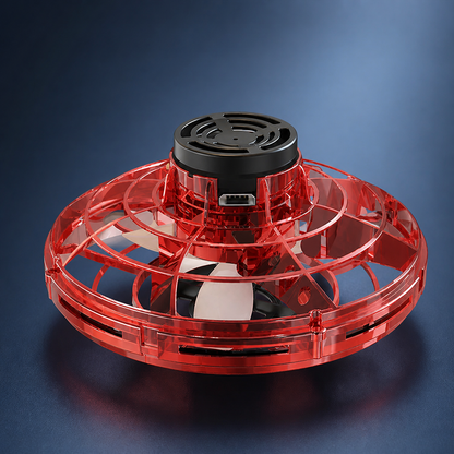 Flying Spinner — Red variant studio view [zippifyco-gen-spinner-red-3bad4fcabf09]