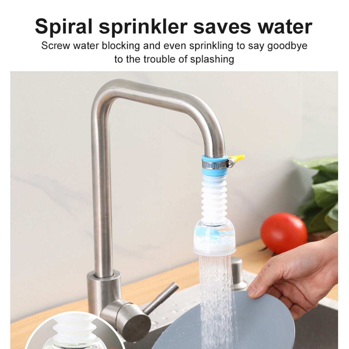360° Rotating Faucet Extender — alternate product view 4